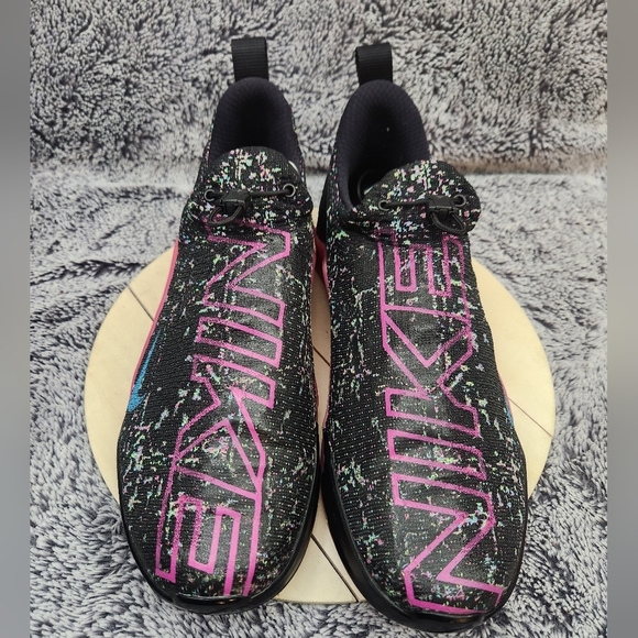 Nike Metcon React AMP 'Black Fire Pink Mens Size 11.5 Slip-On Trainer Shoes - Picture 3 of 9